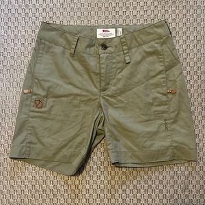 Fjall Raven hiking shorts.